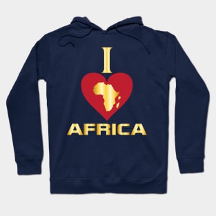 I love Africa, African civilizations Hoodie